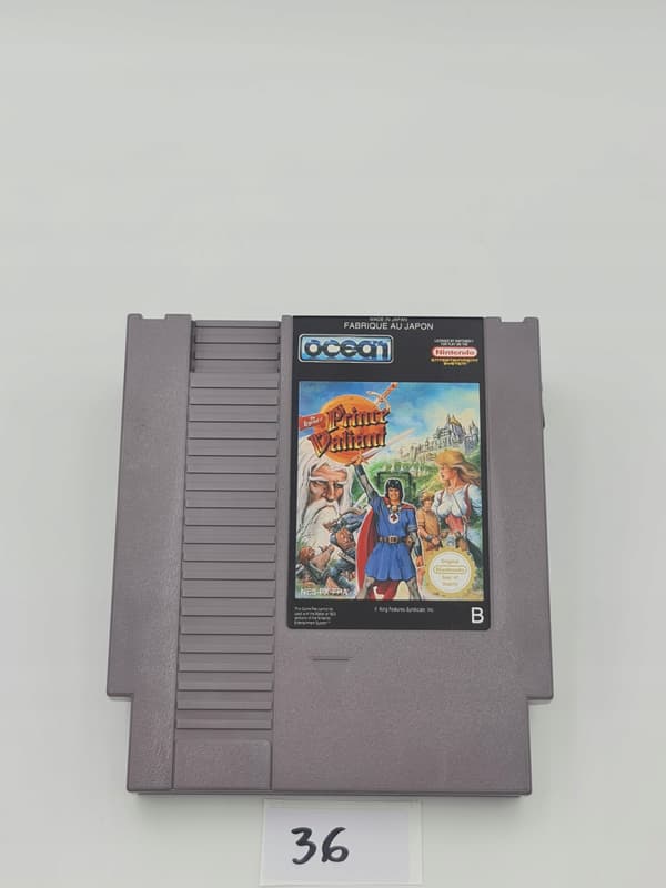 NINTENDO NES PRINCE VALIANT