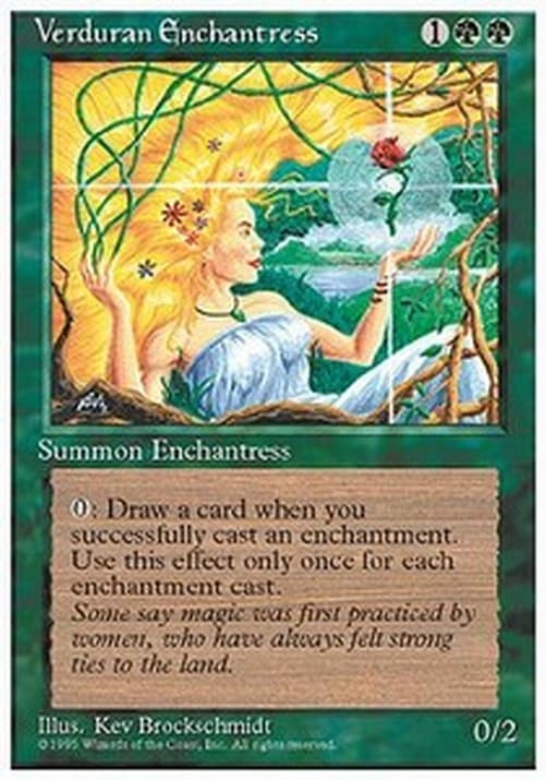 Magic: The Gathering Verduran Enchantress