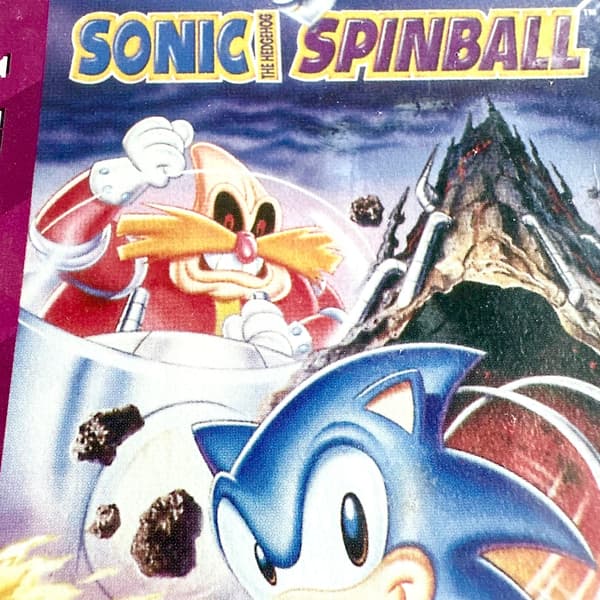 Sonic Spinball | SEGA GAME GEAR | NEW | ONE-OF-A-KIND
