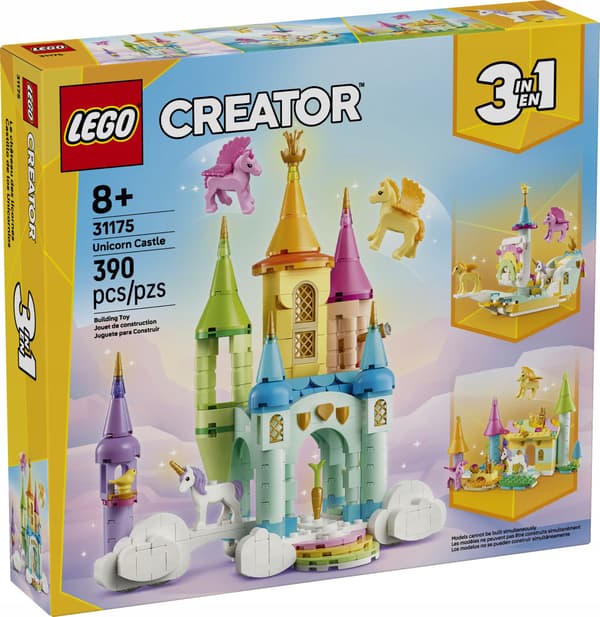 LEGO CREATOR 31175 Unicorn Castle + LEGO BAG