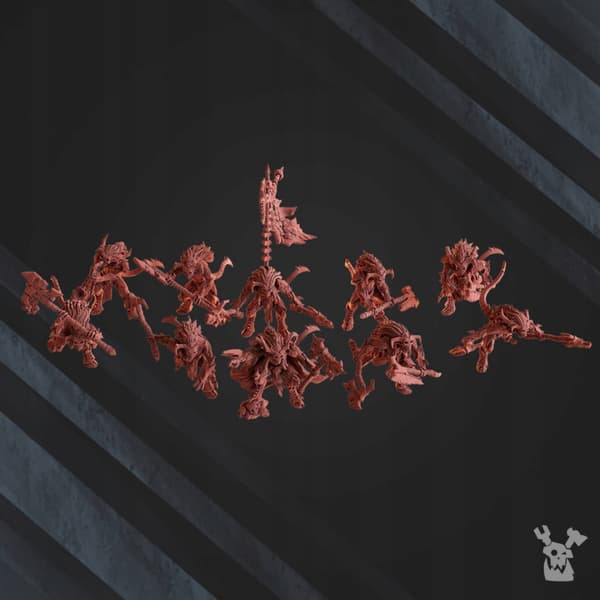 Flesh Daemon Squad x5 DakkaDakkaStore