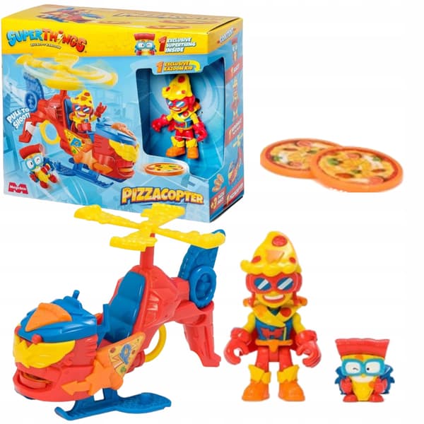 MAGICBOX SUPERTHINGS PIZZACOPTER FIGURES – SUPER GIFT SET FOR CHILDREN’S DAY