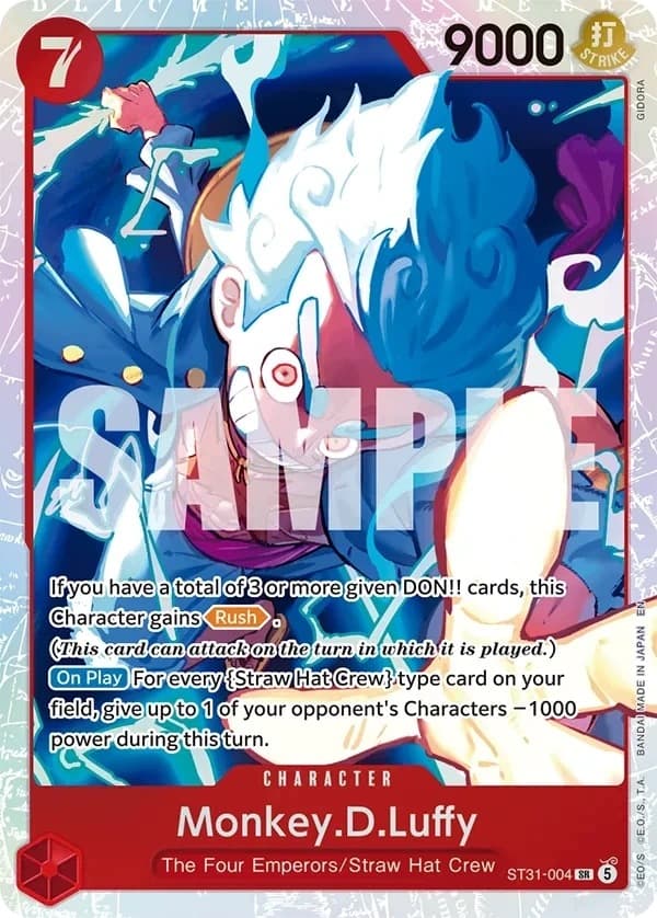 One Piece CG: ST31 Starter Deck – RED Monkey.D.Luffy