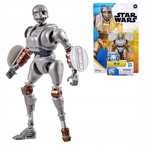 STAR WARS MOVING FIGURE SM-33 10CM + ACCESSORIES