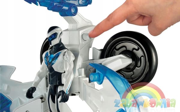 MAX STEEL Turbo Combat Motorcycle Y1410