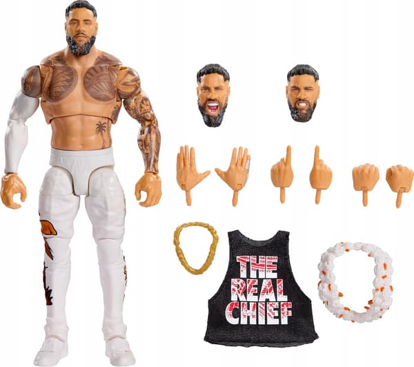 Mattel WWE Ultimate Jey Uso action figure, 15 cm