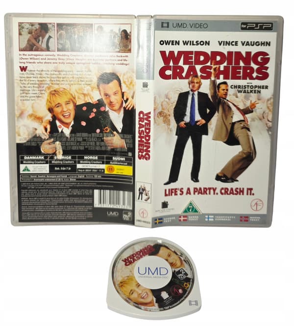 WEDDING CRASHERS PSP UMD VIDEO – DISK IN GOOD CONDITION -5