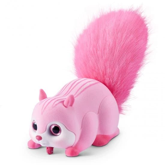 Pink Squirrel S1 interactive toy, Pets Alive, ZURU
