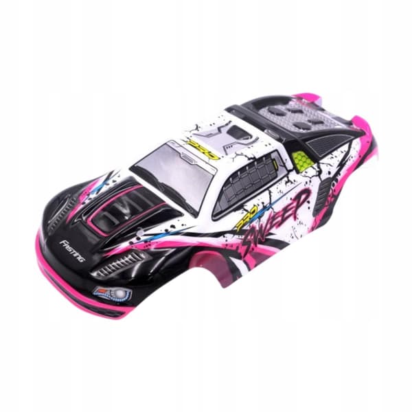 1/16 RC Car Body Shell Replacement Model Vehicle Remote-Controlled Toy Red Toys