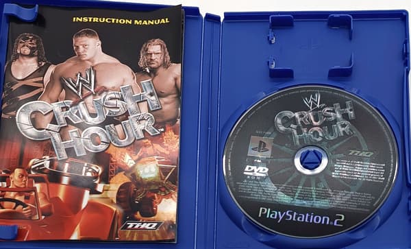 WWE Crush Hour for PlayStation 2 (PS2) – boxed version