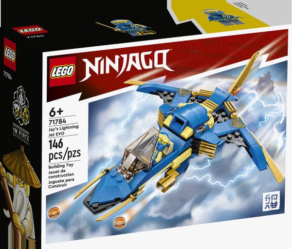 LEGO Ninjago Jay’s EVO Supersonic Jet 71784