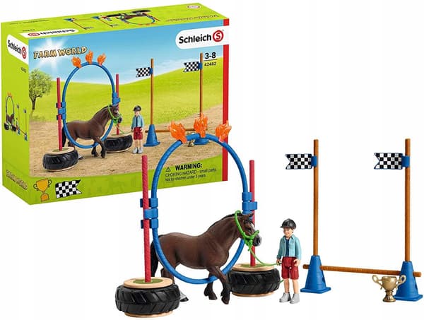 Schleich Horses: Show Jumping Set for Children 42482