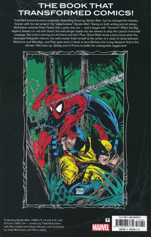 Spider-Man by Todd McFarlane: The Complete Collection – Cover May Vary