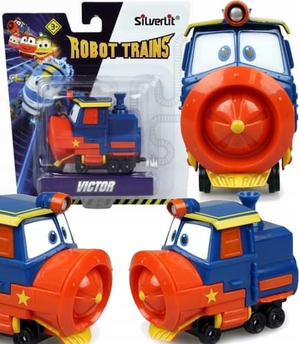 Silverlit Robot Trains Locomotive, Train Set B