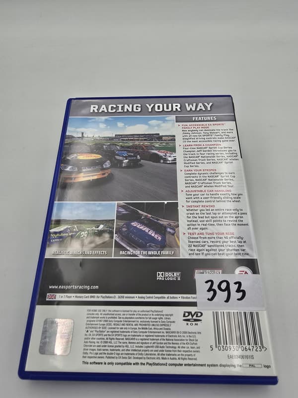 PLAYSTATION 2 NASCAR 09