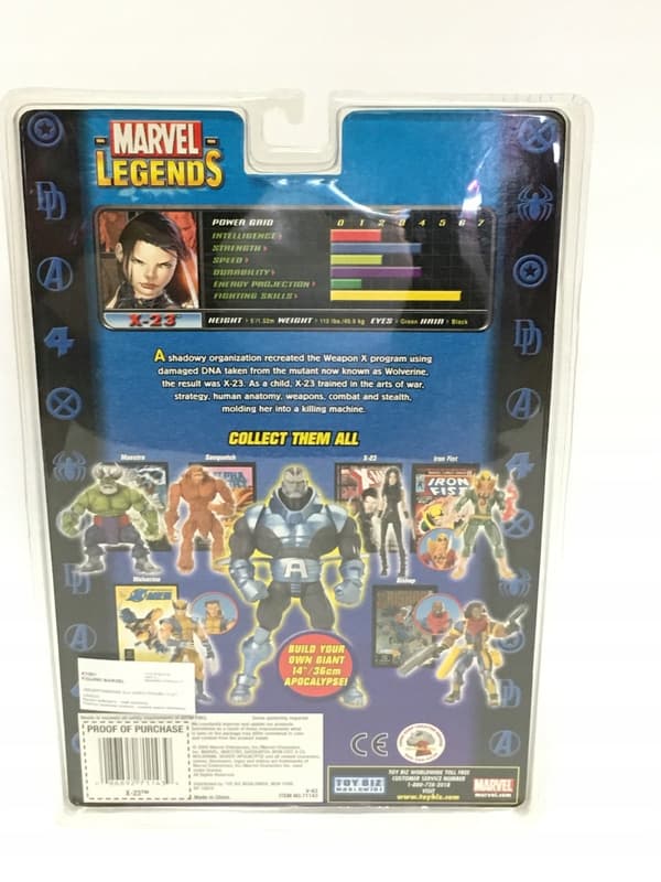 MARVEL LEGENDS X-23 X-MEN FIGURINE – ORIGINAL, UNIQUE