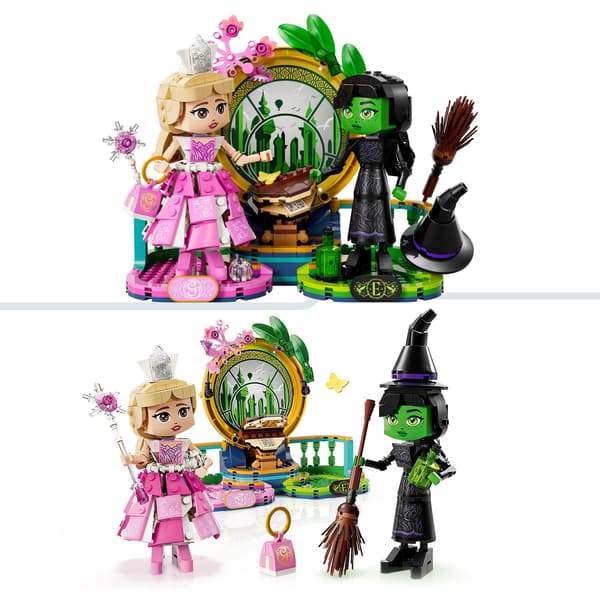 LEGO Wicked 75682 Elphaba and Glinda Minifigures