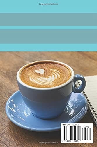 NOTEBOOK: A blue dotted notebook for taking notes