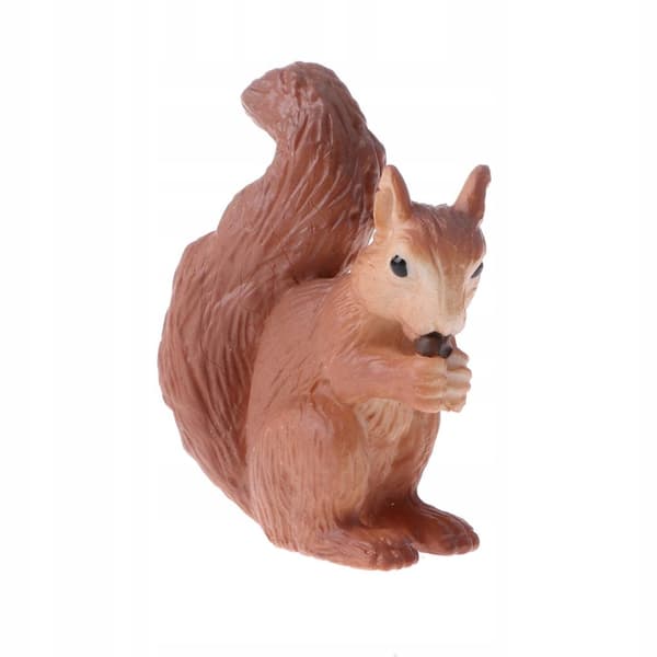 Realistic animal figurines Educational toy for children Gift: Squirrel