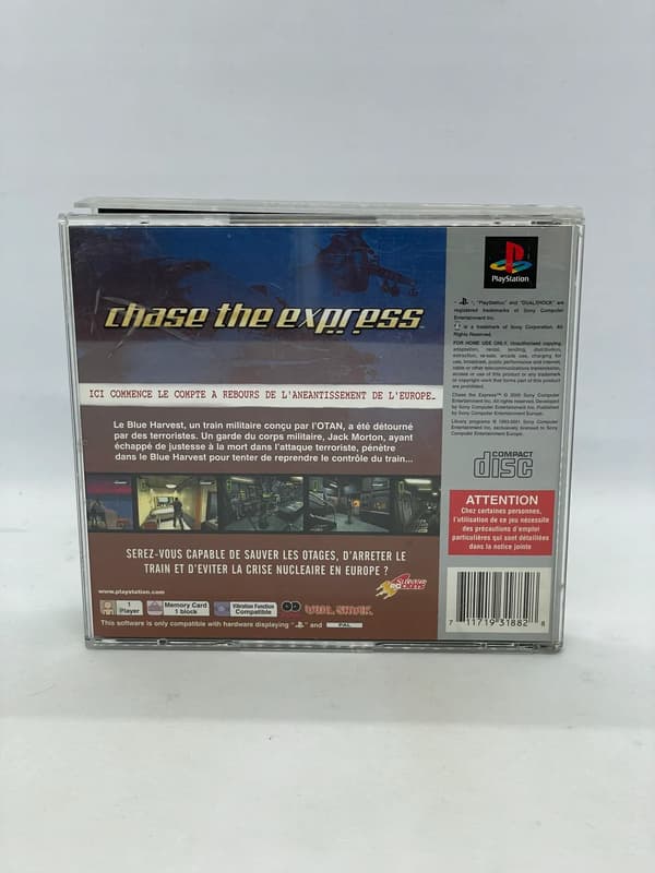 Chase the Express PS1 PSX (FR)
