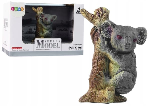 Koala in a Tree Figurine – Zoo Animals