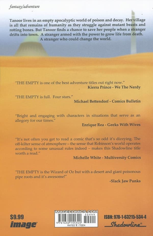 The Empty, Volume 1, by Jimmie Robinson