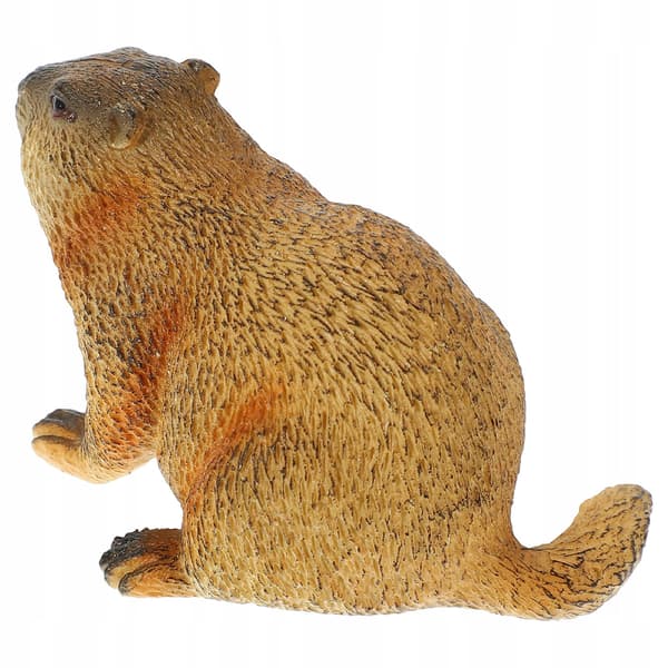 REALISTIC MARMOT FIGURINE – DESK DECORATION