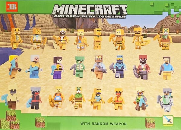 FIGURINES – SET OF 24 MINI FIGURINES + ACCESSORIES