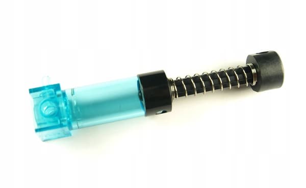 Transparent Manual Pneumatic Pump 2x2x11, 1 piece. Lego Technic 2797c02