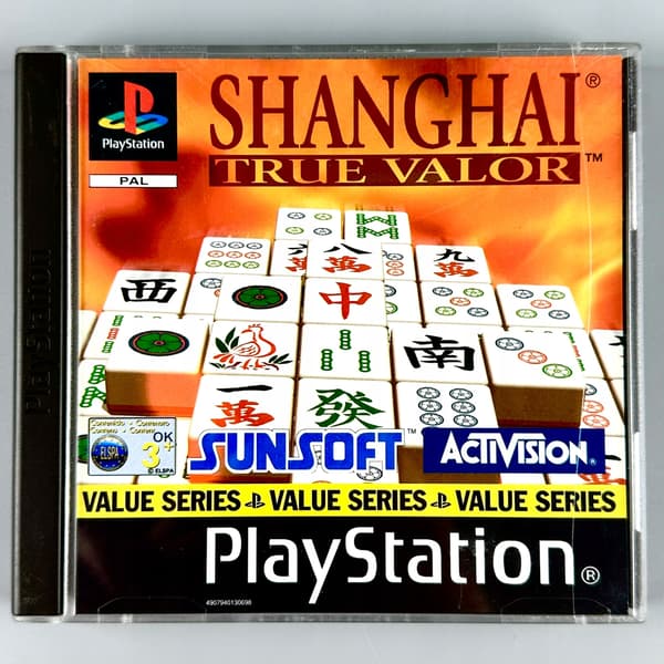 Shanghai: True Valor | PS1 | PSX | PLAYSTATION | 3xA SET