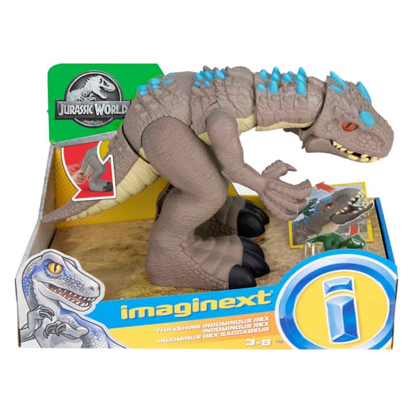 JURASSIC WORLD INDOMINUS REX DINOSAUR FIGURINE