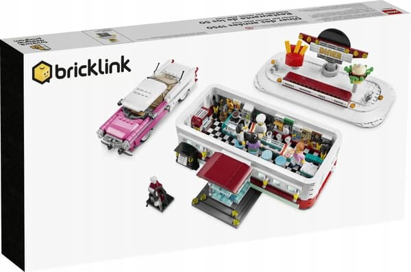 LEGO 1950s Restaurant Set – 1,379 pieces