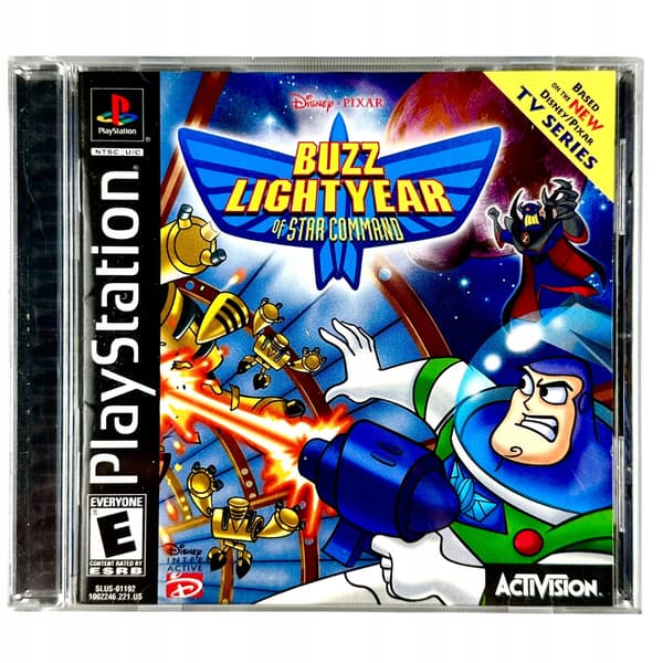 Buzz Lightyear of Star Command | PS1 | PSX | PLAYSTATION 1 | 3xA SET