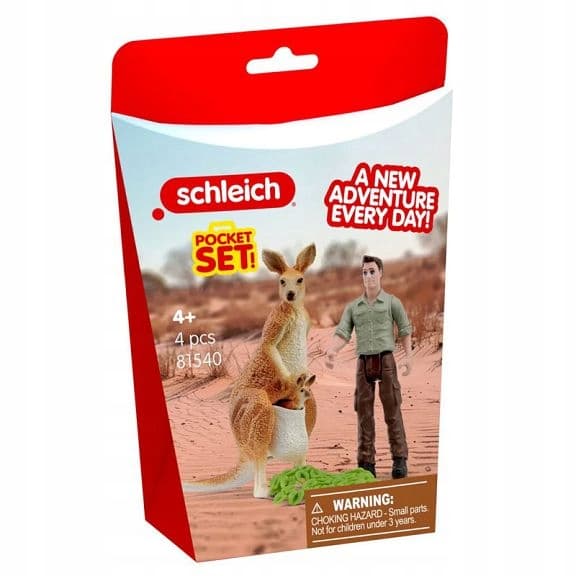 Schleich Pocket Set: Looking after a Young Kangaroo 81540