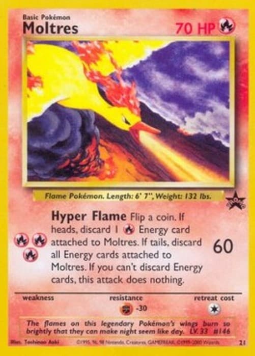 Pokemon TCG Moltres