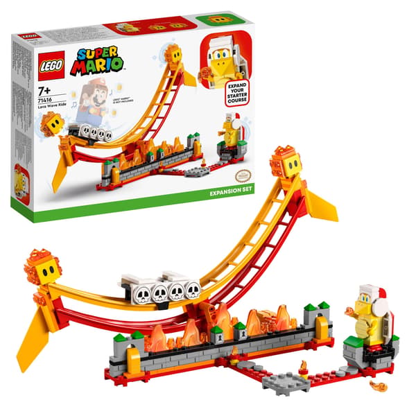 LEGO 71416 Super Mario: Ride on the Lava Wave