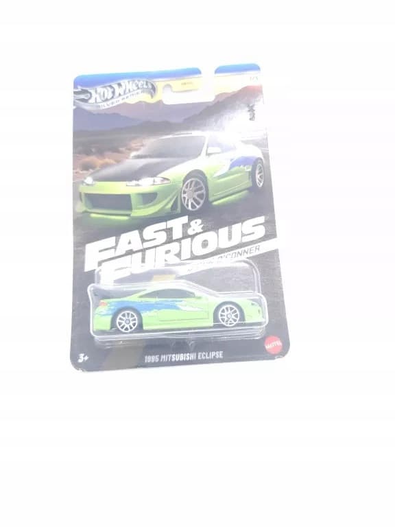 HOT WHEELS SILVER SERIES |1/5| FAST & FURIOUS | 1995 MITSUBISHI ECLIPSE