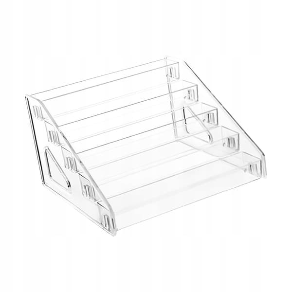 Display stand Acrylic multi-tier organiser Presentation Riser 5-Tier Stand