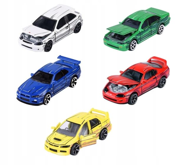 Majorette Japan Series Gift Pack: 5 Vehicles