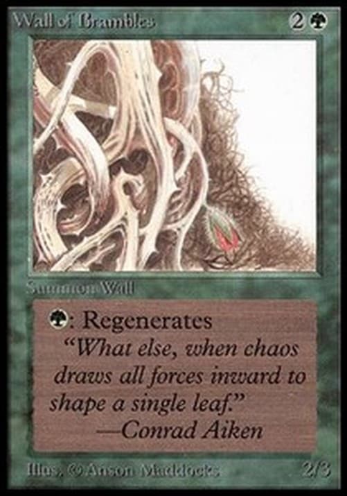 Magic: The Gathering Wall of Brambles
