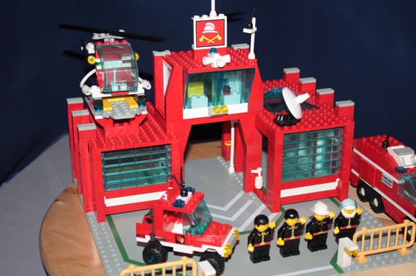 Lego Town 6389 Fire Station