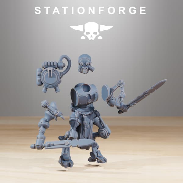 Scavenger Runners – Station Forge – 3D Printing
