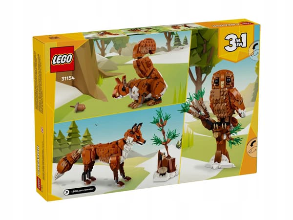 LEGO 31154 Creator 3-in-1 Forest Animals: Red Fox