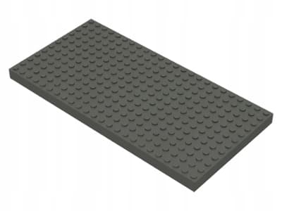 LEGO TILE 12 x 24 Dark Grey 30072