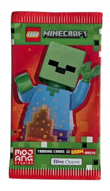 LEGO Minecraft Series 2 Boom-Bastic Cards – 8 packets – NEW