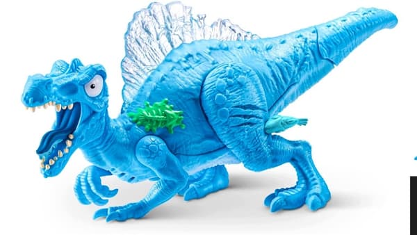 SPINOSAURUS DINOSAUR SURPRISE EGG – 25+ SURPRISES – GLOWS AND ROARS