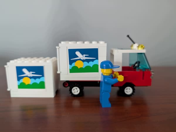 Lego 1772 Air Force Container Lorry