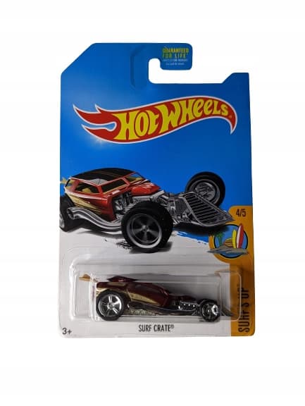 HOT WHEELS - Surf Crate STH DVD10-D9B0E NEW