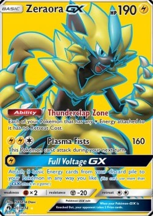 Pokemon Zeraora GX
