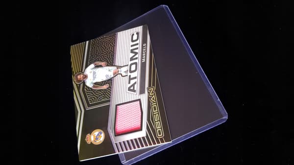 Marcelo, Real Madrid, Panini Obsidian 2021–22, Atomic Material /75 Patch